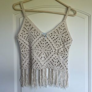 Boho crop top